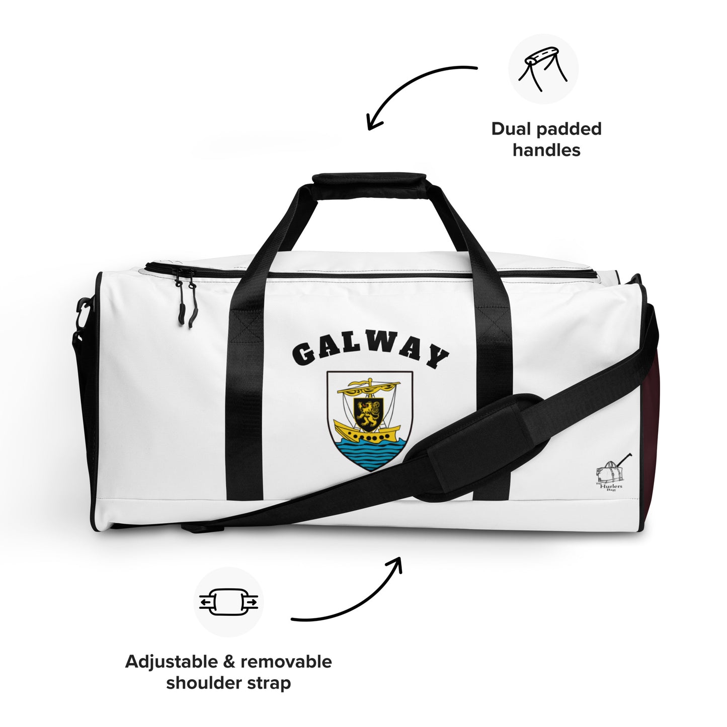 Galway Gear Bag – The Tribesman County – County-Inspired Colours Holdall-The Hurlers Bag