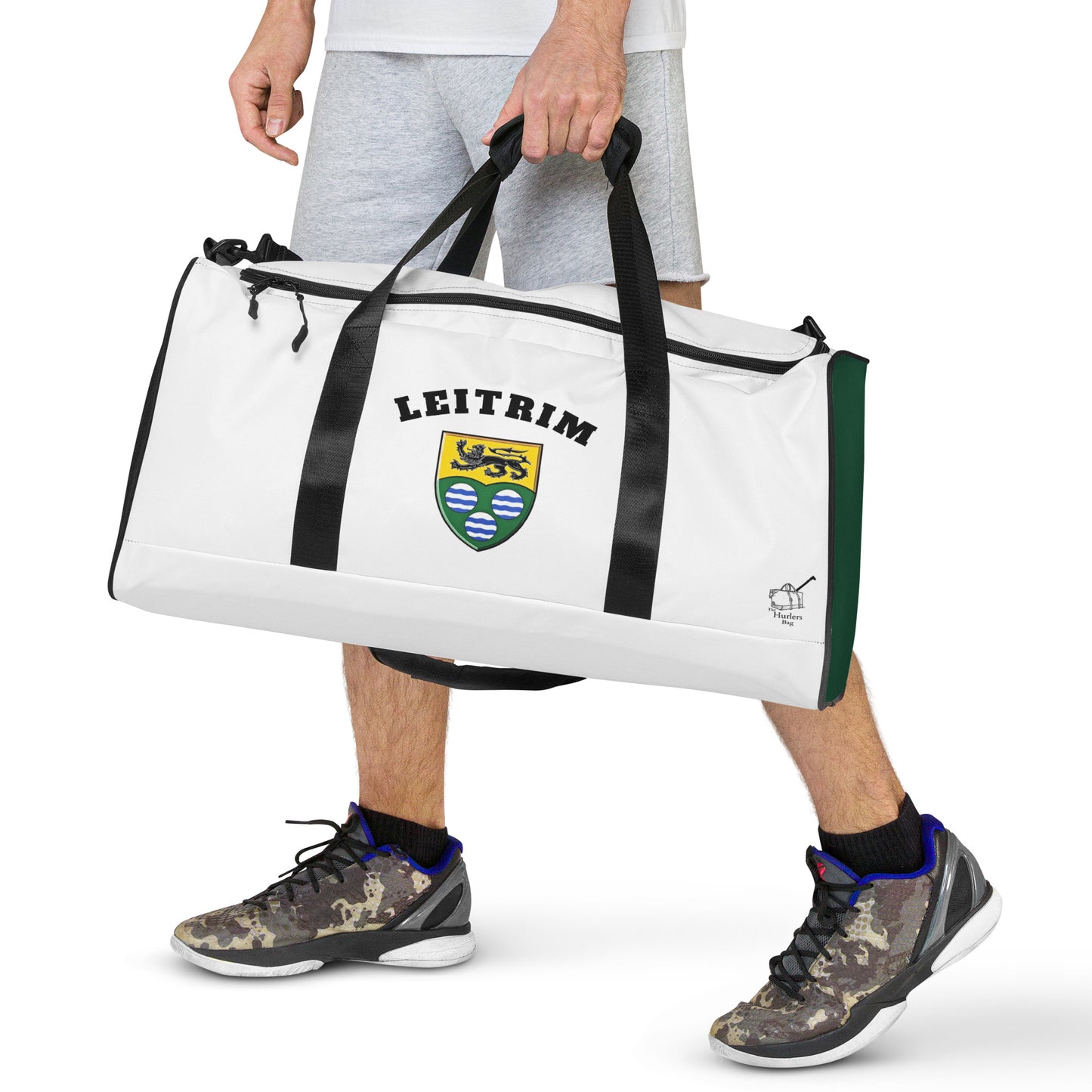 Leitrim Gear Bag – The Wild Rose County – County-Inspired Colours Holdall-The Hurlers Bag