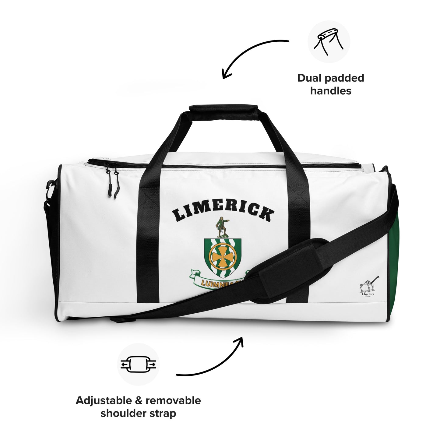 Limerick Gear Bag – The Treaty County – County-Inspired Colours Holdall-The Hurlers Bag