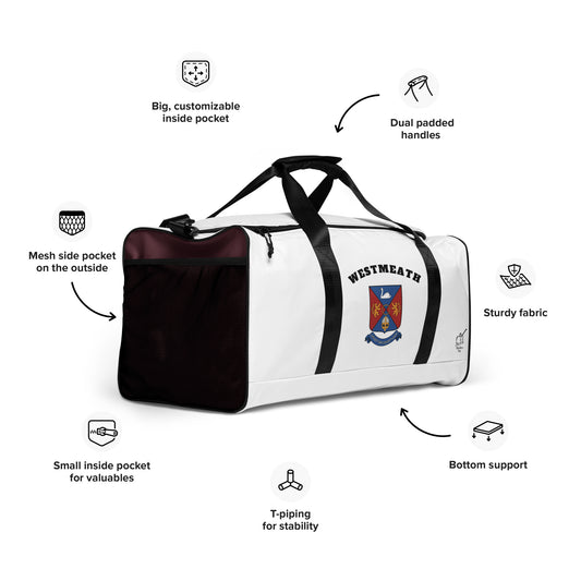 Westmeath Gear Bag – The Lake County – County-Inspired Colours Holdall-The Hurlers Bag