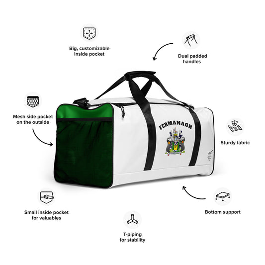 Fermanagh Gear Bag – The Erne County – County-Inspired Colours Holdall-The Hurlers Bag