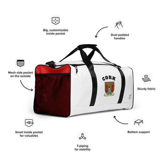 Cork Gear Bag – The Rebel County – County-Inspired Colours Holdall-The Hurlers Bag