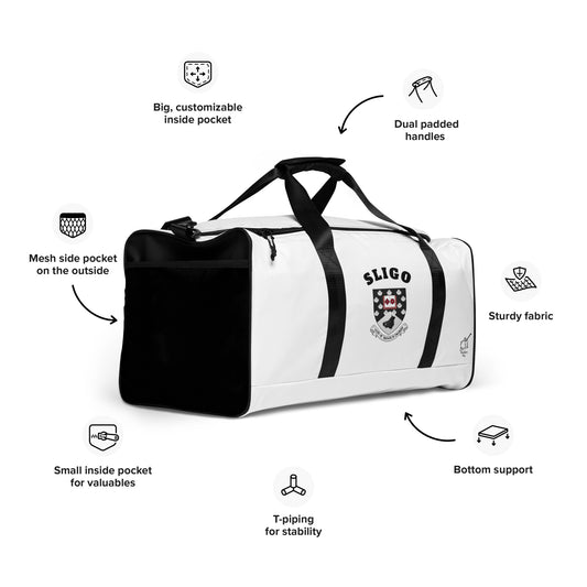 Sligo Gear Bag – The Magpies – County-Inspired Colours Holdall-The Hurlers Bag
