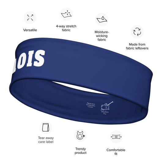 Laois Headband – County Colours-Inspired-The Hurlers Bag