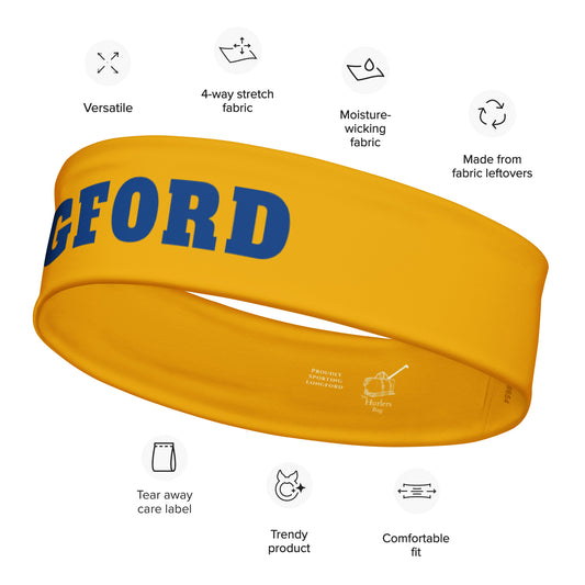 Longford Headband – County Colours-Inspired-The Hurlers Bag