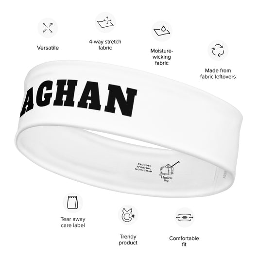 Monaghan Headband – County Colours-Inspired-The Hurlers Bag