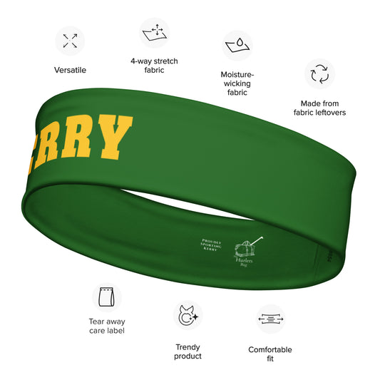 Kerry Headband – County Colours-Inspired-The Hurlers Bag