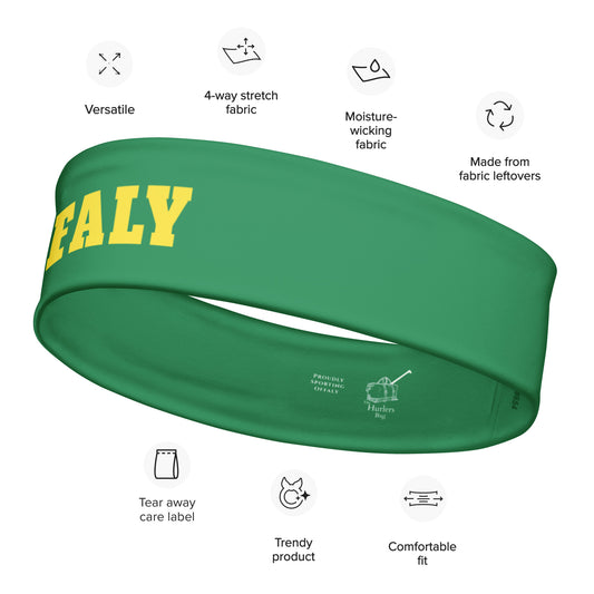 Offaly Headband – County Colours-Inspired-The Hurlers Bag