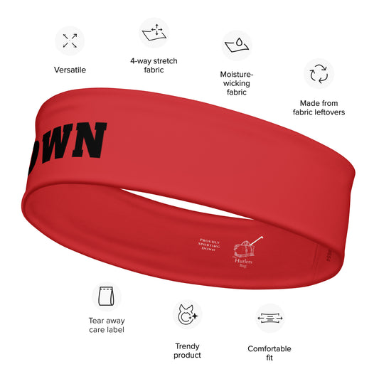 Down Headband – County Colours-Inspired-The Hurlers Bag