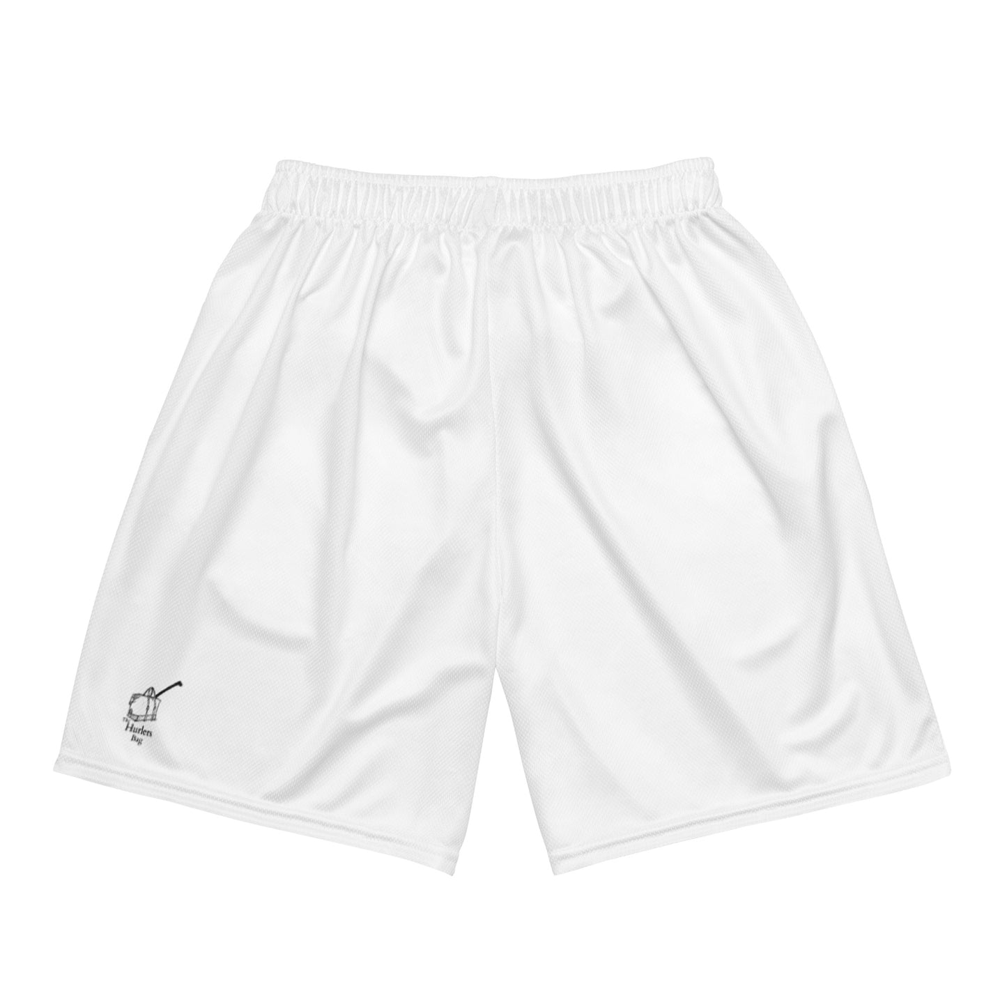 County Clare-Inspired Mesh Sport Shorts – White | The Hurlers Bag-The Hurlers Bag