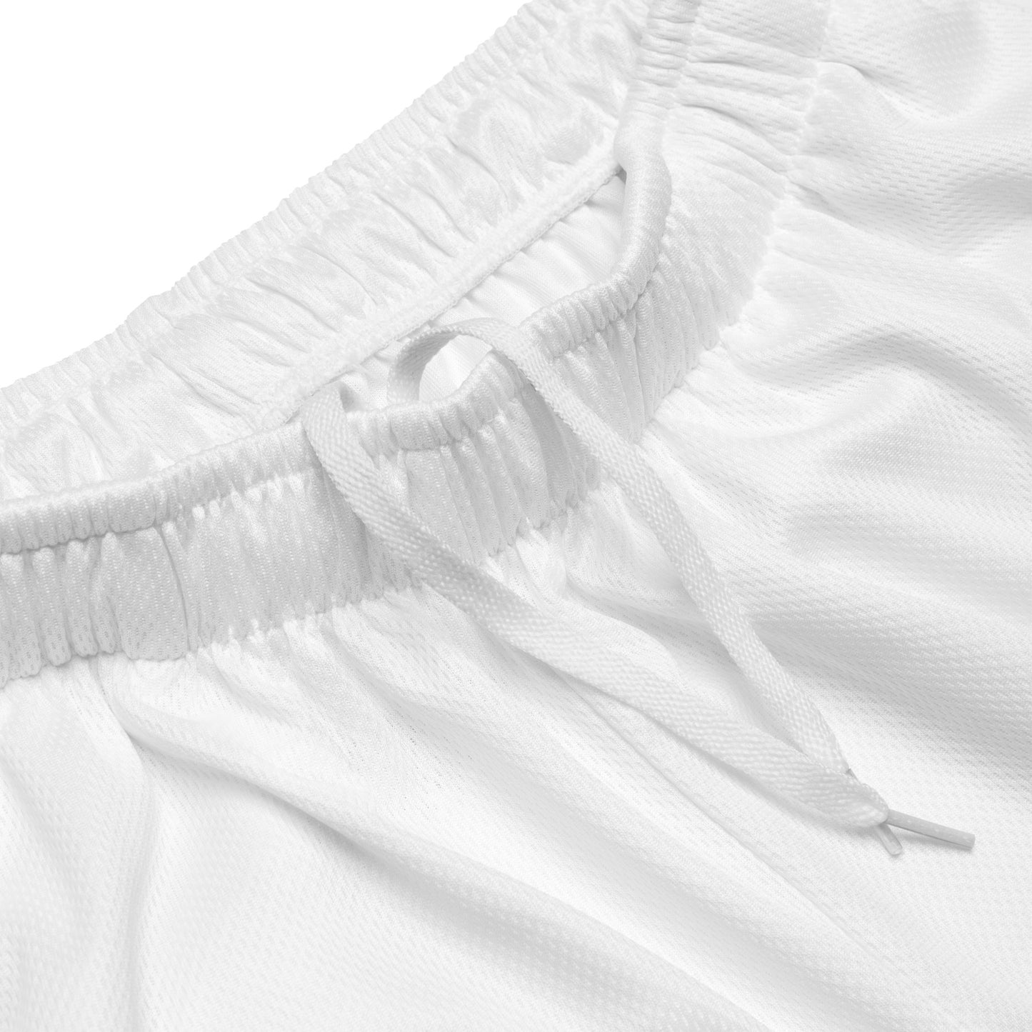 County Fermanagh-Inspired Mesh Sport Shorts – White | The Hurlers Bag-The Hurlers Bag