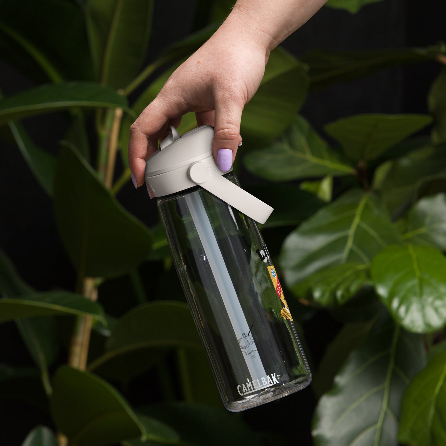 County Laois–Inspired Flip Straw Water Bottle | Irish Heritage – 739ml (25oz)-The Hurlers Bag