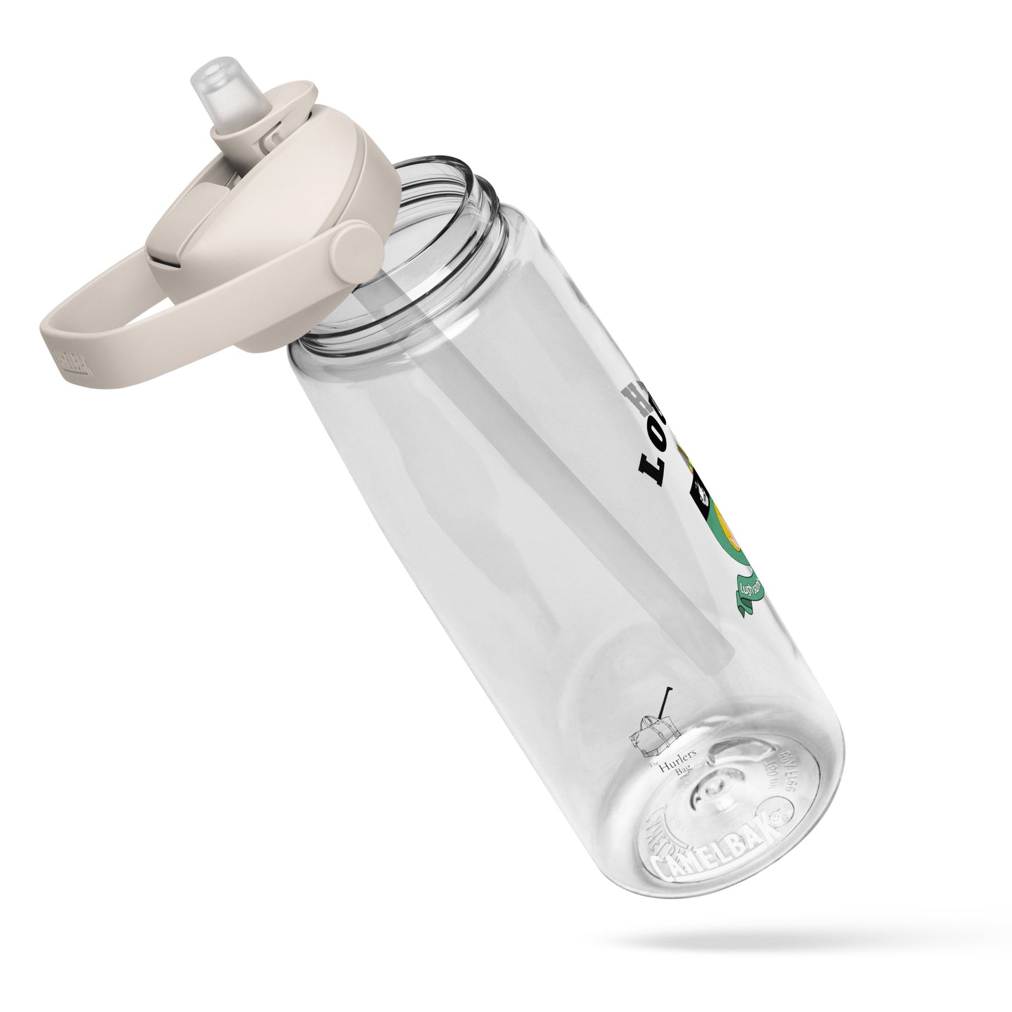 County Louth–Inspired Flip Straw Water Bottle | Irish Heritage – 739ml (25oz)-The Hurlers Bag