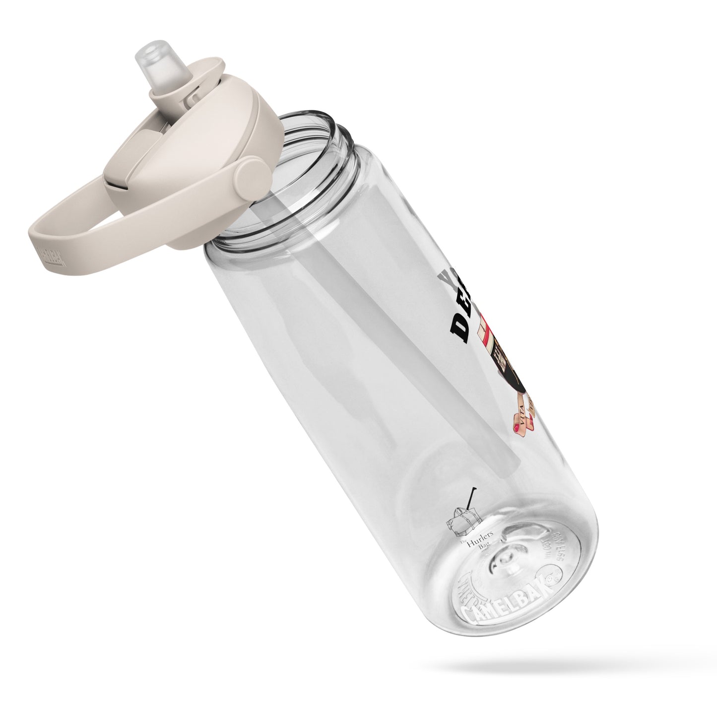 County Derry–Inspired Flip Straw Water Bottle | Irish Heritage – 739ml (25oz)-The Hurlers Bag