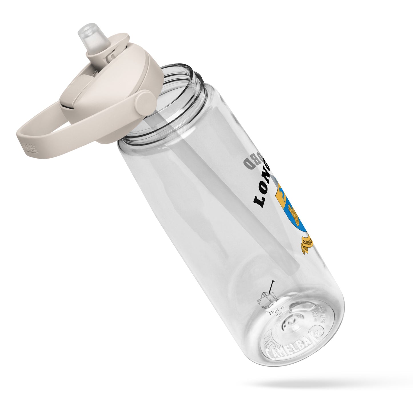 County Longford–Inspired Flip Straw Water Bottle | Irish Heritage – 739ml (25oz)-The Hurlers Bag