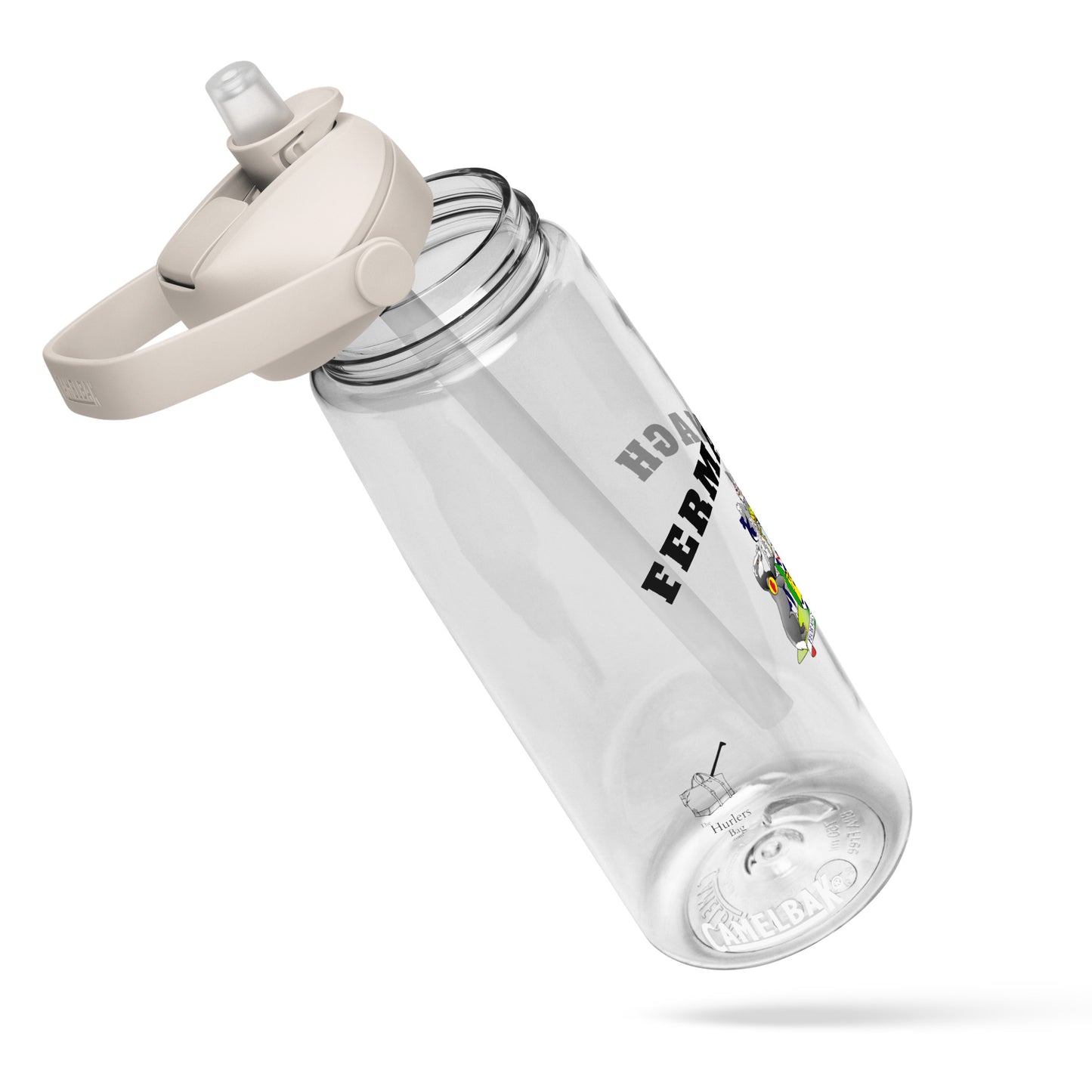 County Fermanagh–Inspired Flip Straw Water Bottle | Irish Heritage – 739ml (25oz)-The Hurlers Bag