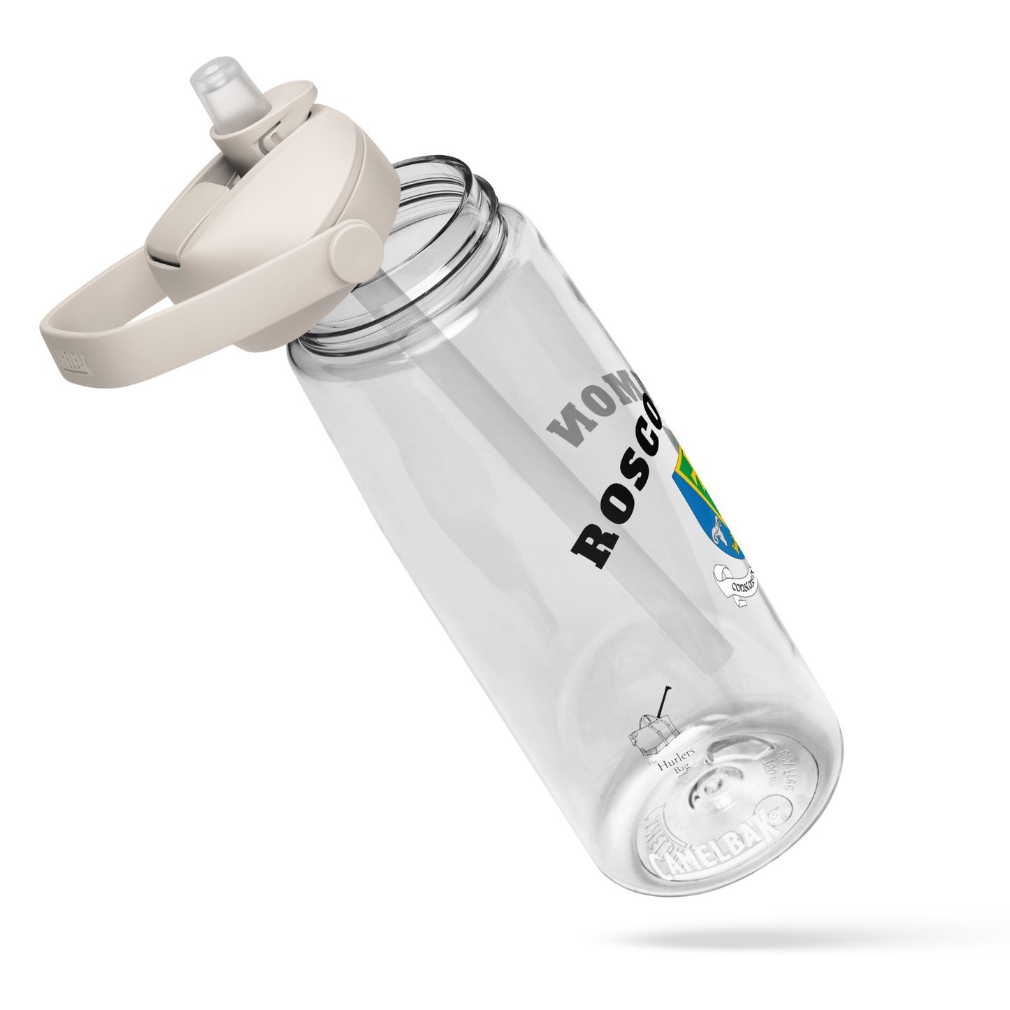 County Roscommon–Inspired Flip Straw Water Bottle | Irish Heritage – 739ml (25oz)-The Hurlers Bag