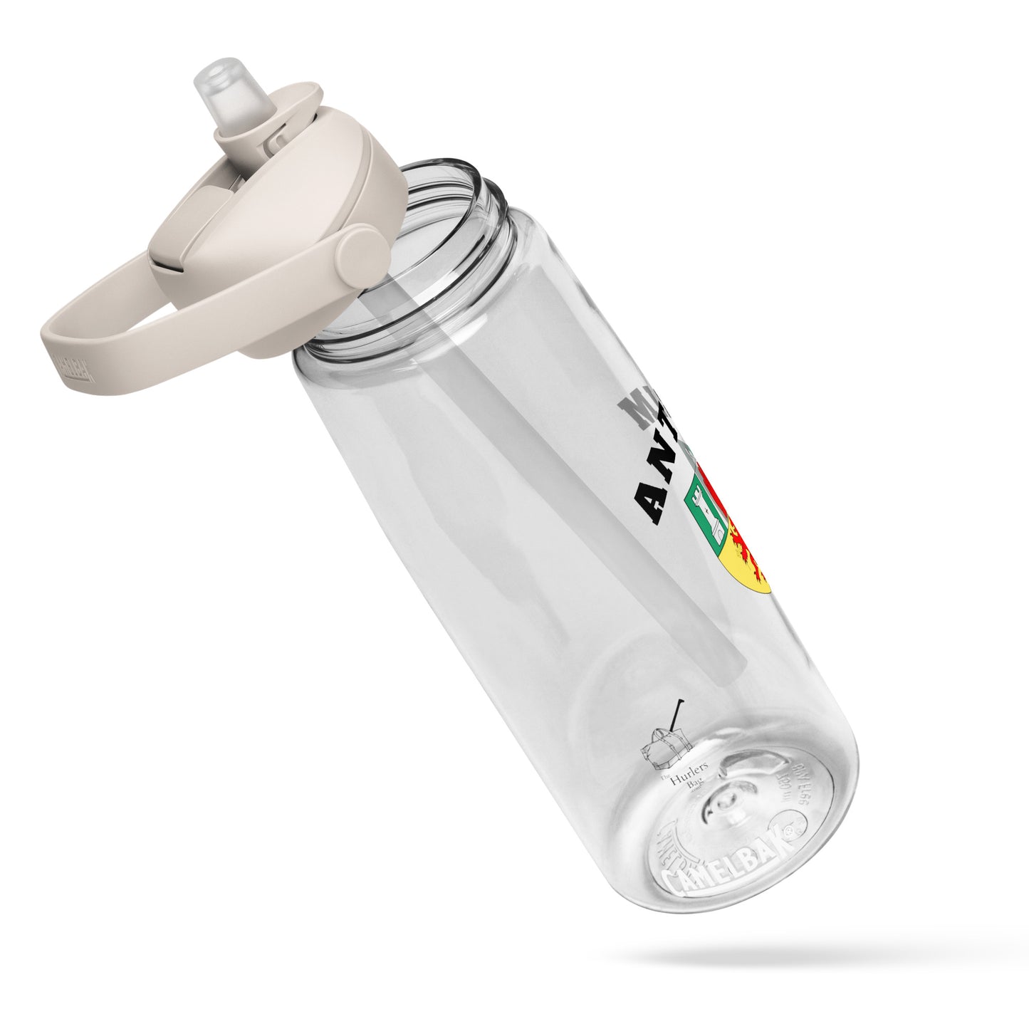 County Antrim–Inspired Flip Straw Water Bottle | Irish Heritage – 739ml (25oz)-The Hurlers Bag