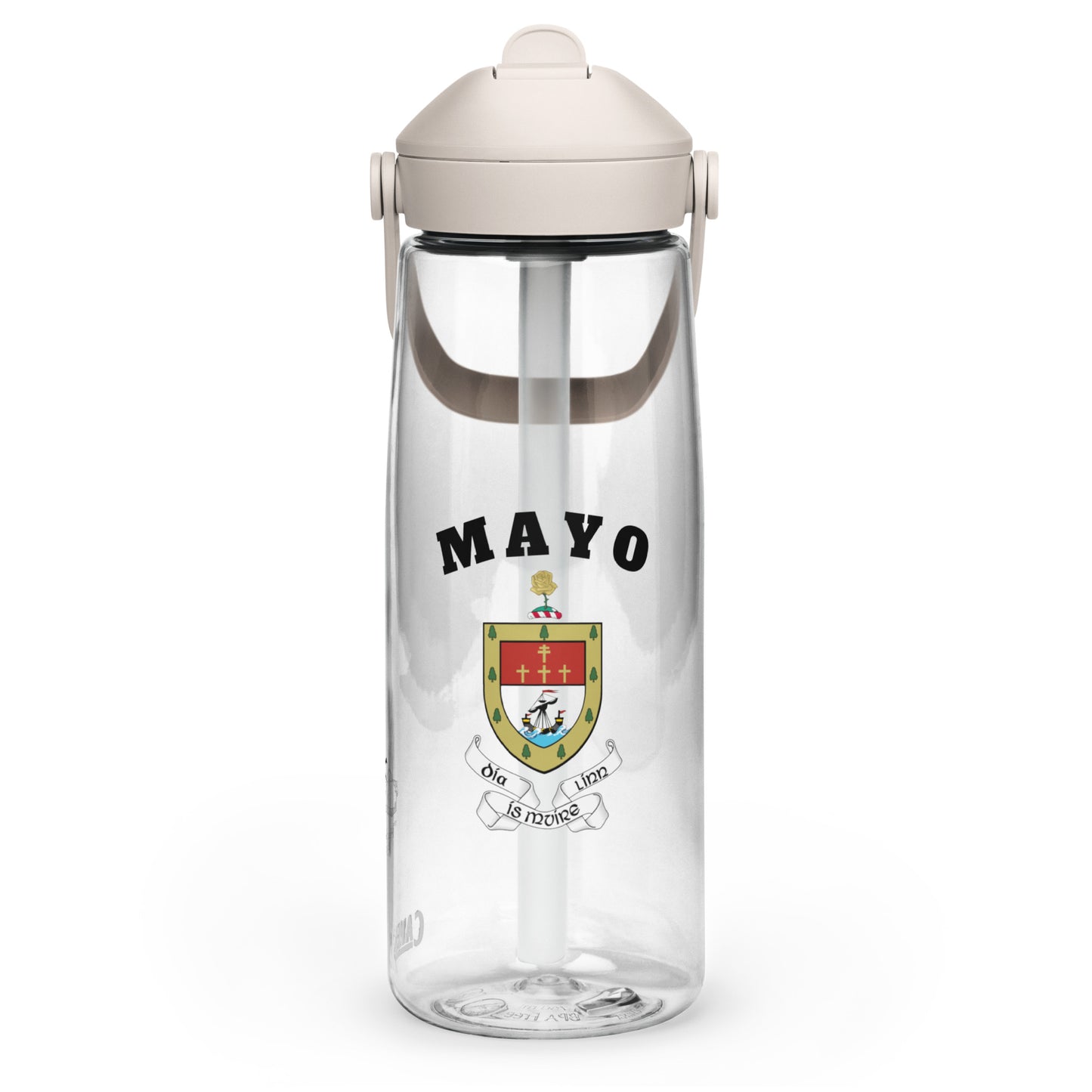 County Mayo–Inspired Flip Straw Water Bottle | Irish Heritage – 739ml (25oz)-The Hurlers Bag