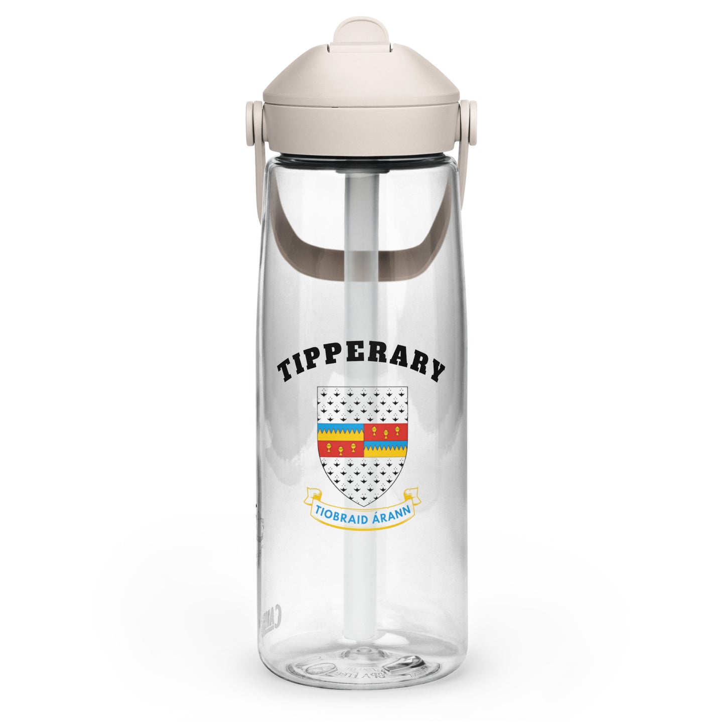 County Tipperary–Inspired Flip Straw Water Bottle | Irish Heritage – 739ml (25oz)-The Hurlers Bag
