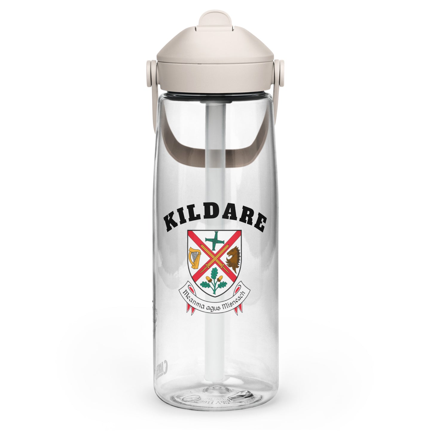 County Kildare–Inspired Flip Straw Water Bottle | Irish Heritage – 739ml (25oz)-The Hurlers Bag