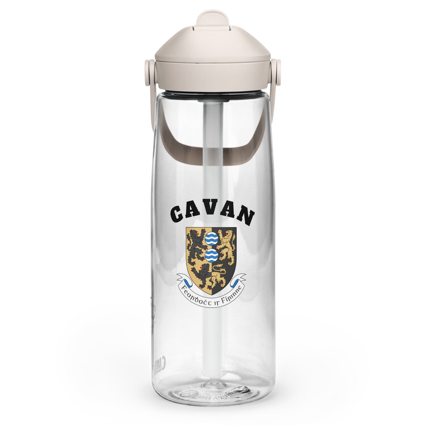 County Cavan–Inspired Flip Straw Water Bottle | Irish Heritage – 739ml (25oz)-The Hurlers Bag