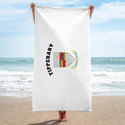 Tipperary County-Inspired Towel – The Premier County – County Crest & Colours-The Hurlers Bag