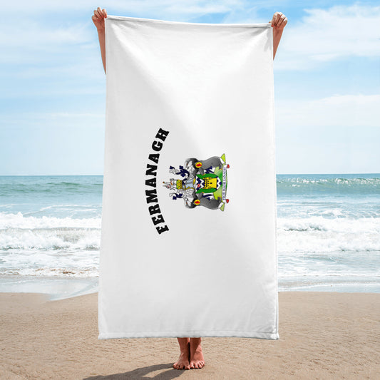 Fermanagh County-Inspired Towel – The Erne County – County Colours Pride-The Hurlers Bag