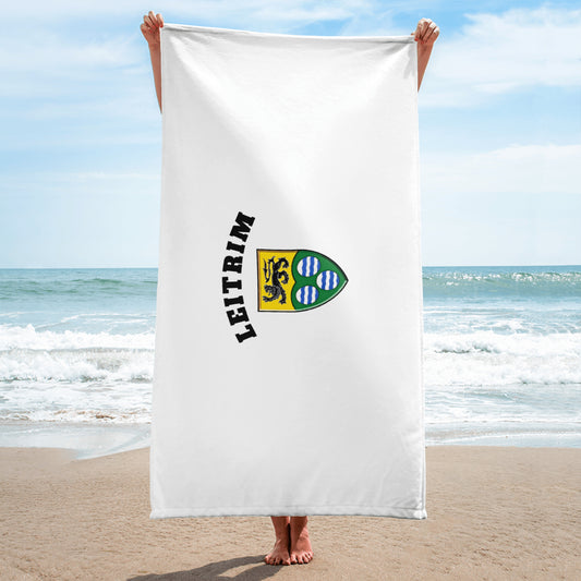 Leitrim County-Inspired Towel – The Wild Rose County – County Colours Pride-The Hurlers Bag