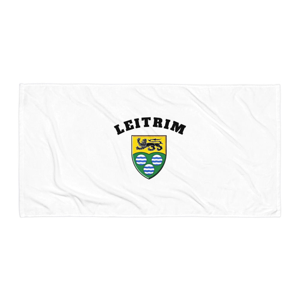 Leitrim County-Inspired Towel – The Wild Rose County – County Colours Pride-The Hurlers Bag