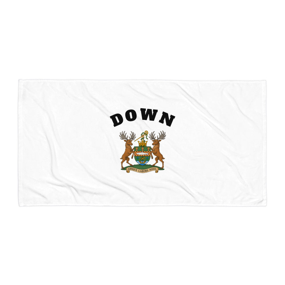 Down County-Inspired Towel – The Ardsmen – Bold Colours of Mourne-The Hurlers Bag
