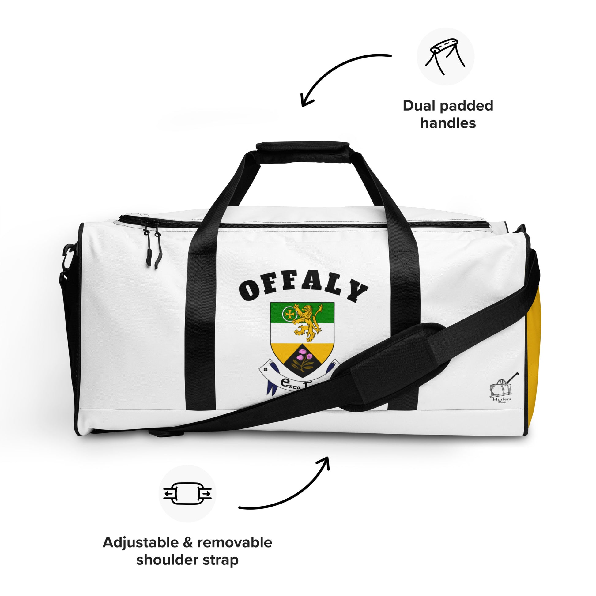 Offaly Gear Bag – The Faithful County – County-Inspired Colours Holdall-The Hurlers Bag