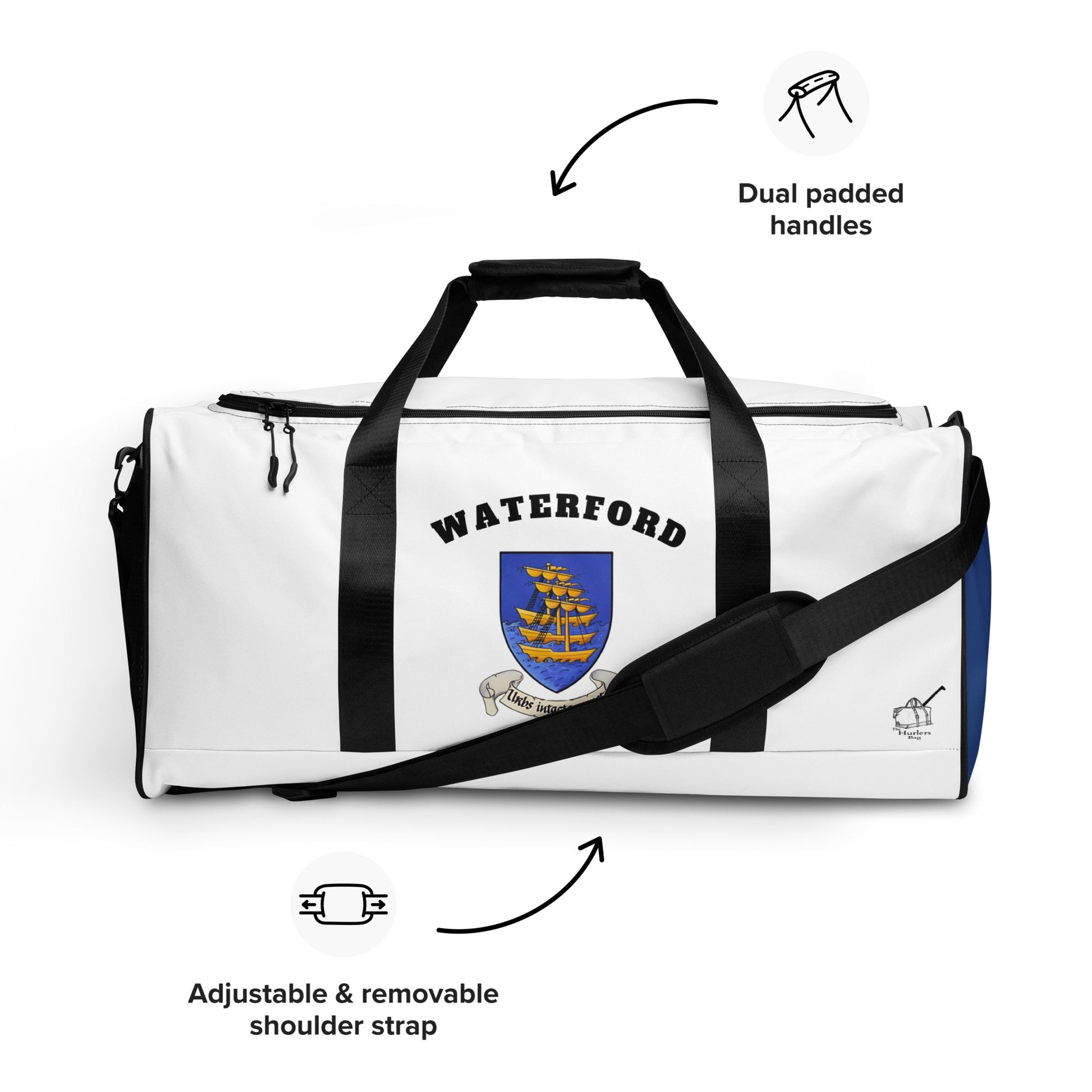 Waterford Gear Bag – The Déise County – County-Inspired Colours Holdall-The Hurlers Bag
