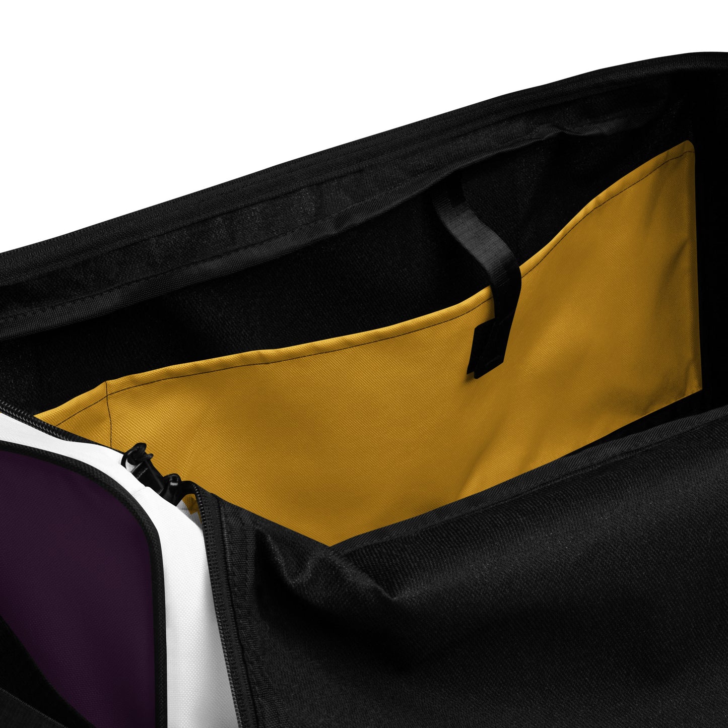 Wexford County-Inspired Gear Bag – The Yellow Bellies – Premium Sports Holdall in Purple & Gold-The Hurlers Bag