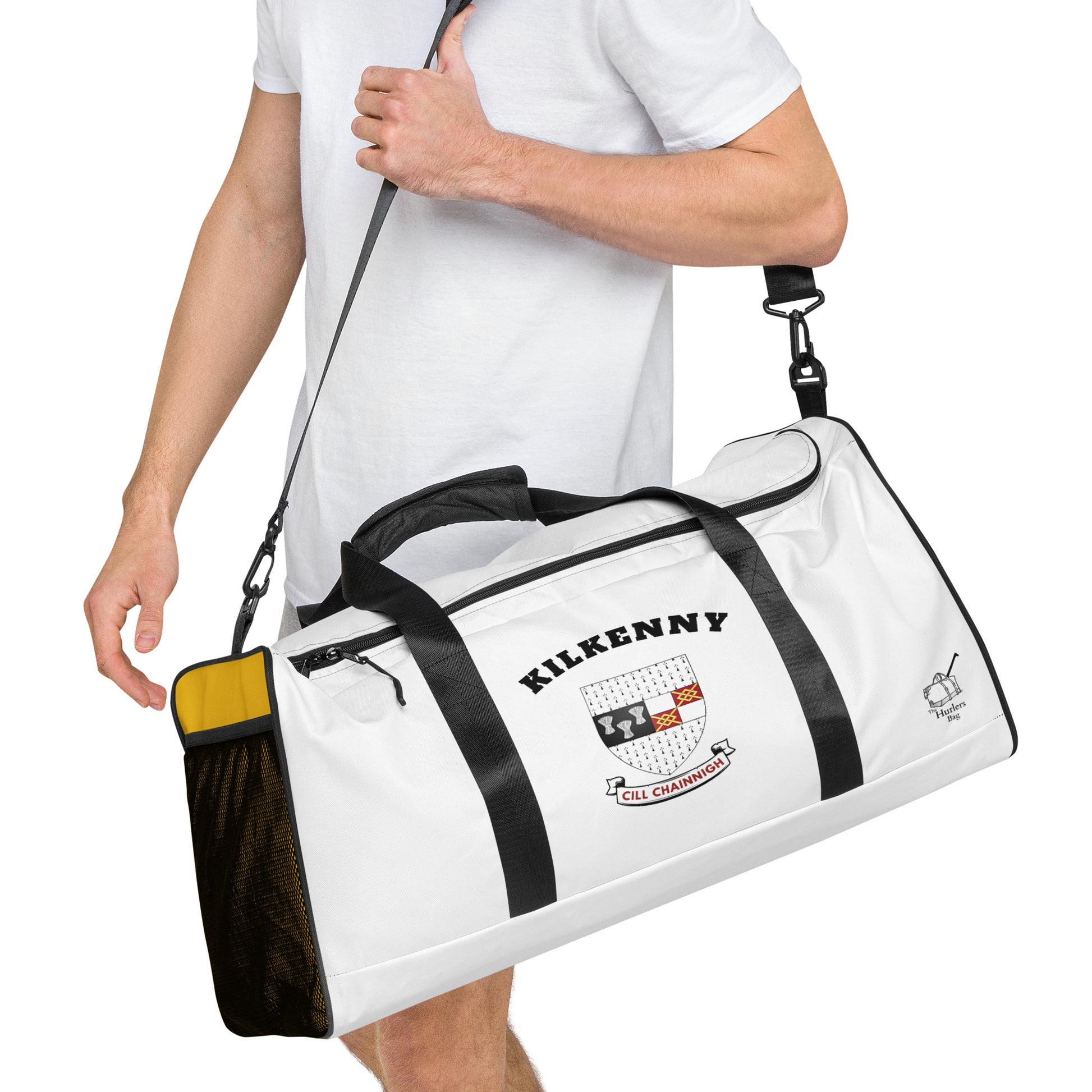 Kilkenny Gear Bag – The Cats – County-Inspired Colours Holdall-The Hurlers Bag