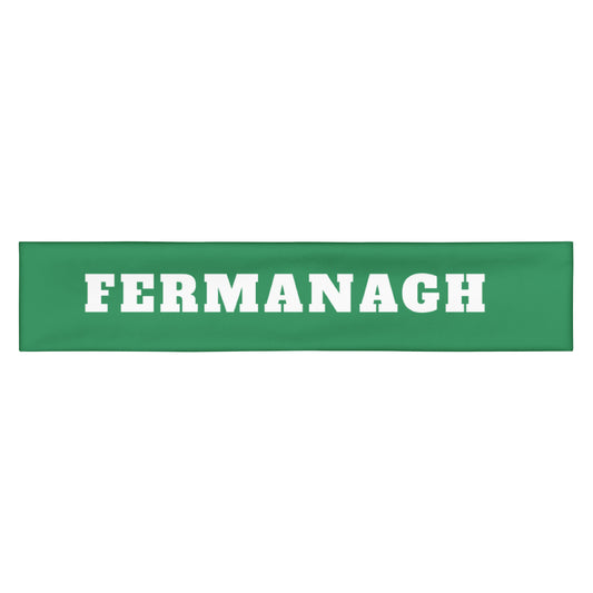 Fermanagh Headband – County Colours-Inspired-The Hurlers Bag