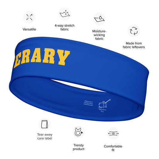 Tipperary Headband – County Colours-Inspired-The Hurlers Bag