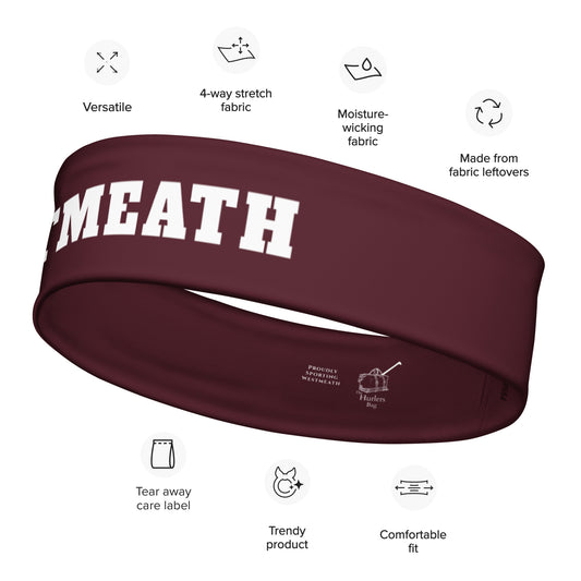Westmeath Headband – County Colours-Inspired-The Hurlers Bag