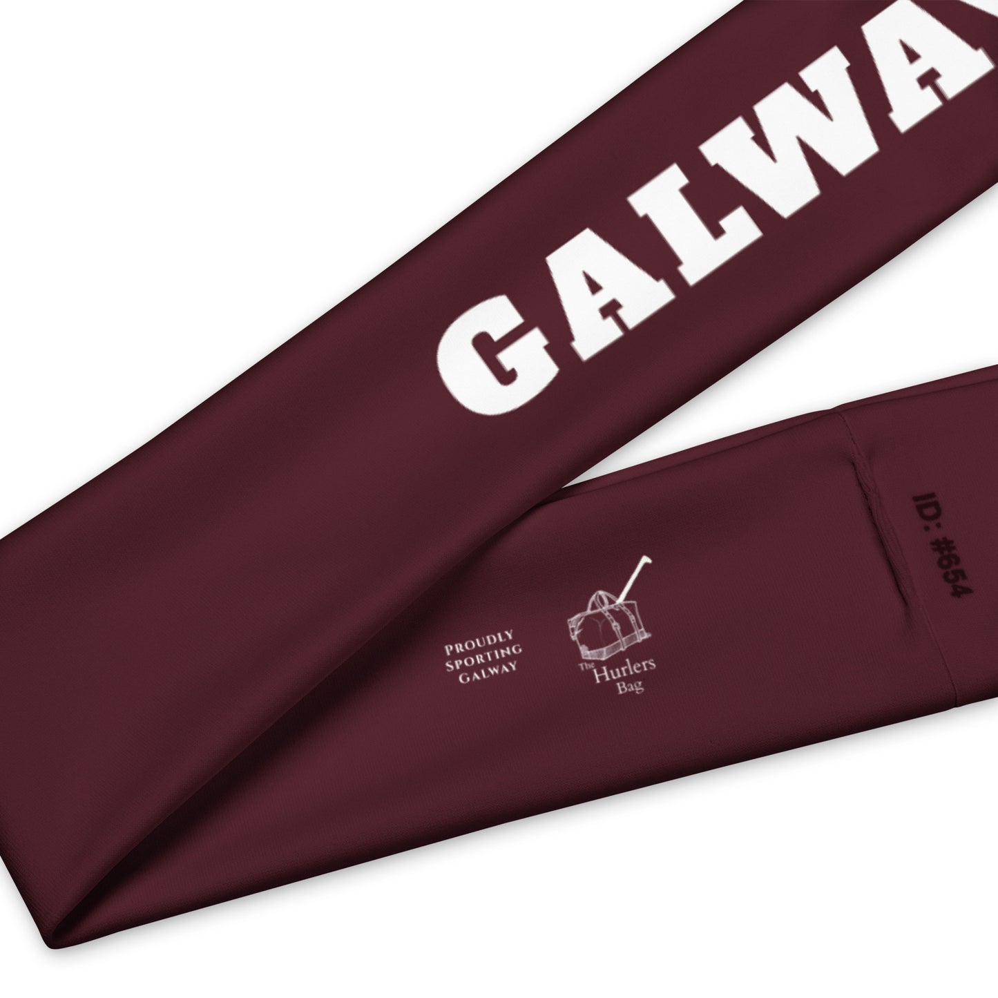 Galway Headband – County Colours-Inspired-The Hurlers Bag