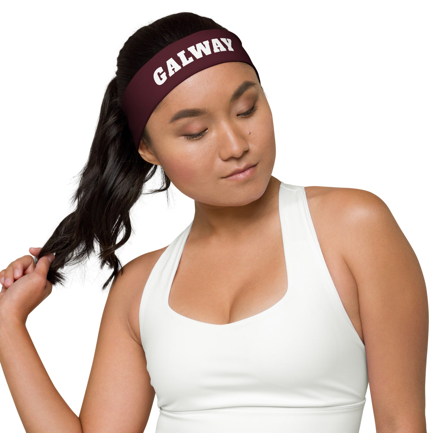 Galway Headband – County Colours-Inspired-The Hurlers Bag