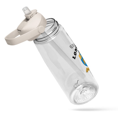 County Longford–Inspired Flip Straw Water Bottle | Irish Heritage – 739ml (25oz)-The Hurlers Bag