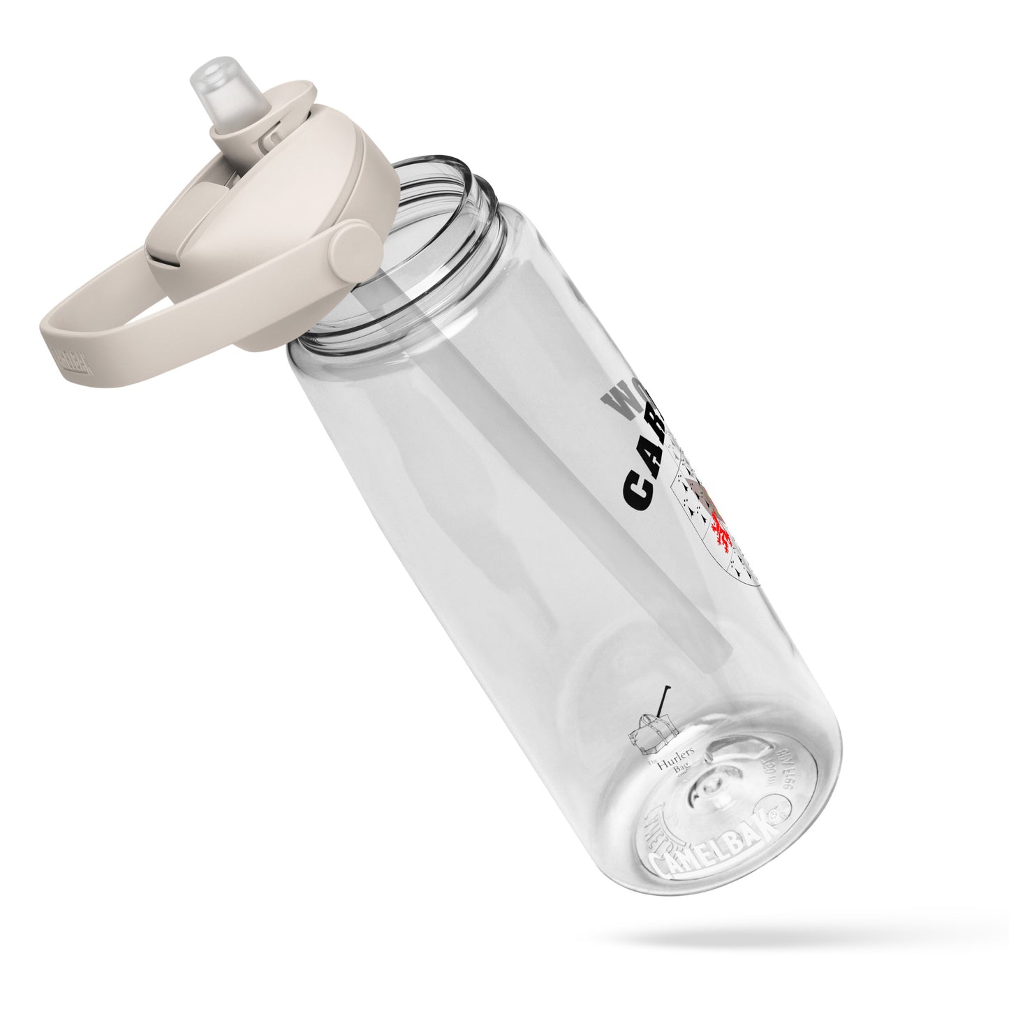 County Carlow–Inspired Flip Straw Water Bottle | Irish Heritage – 739ml (25oz)-The Hurlers Bag