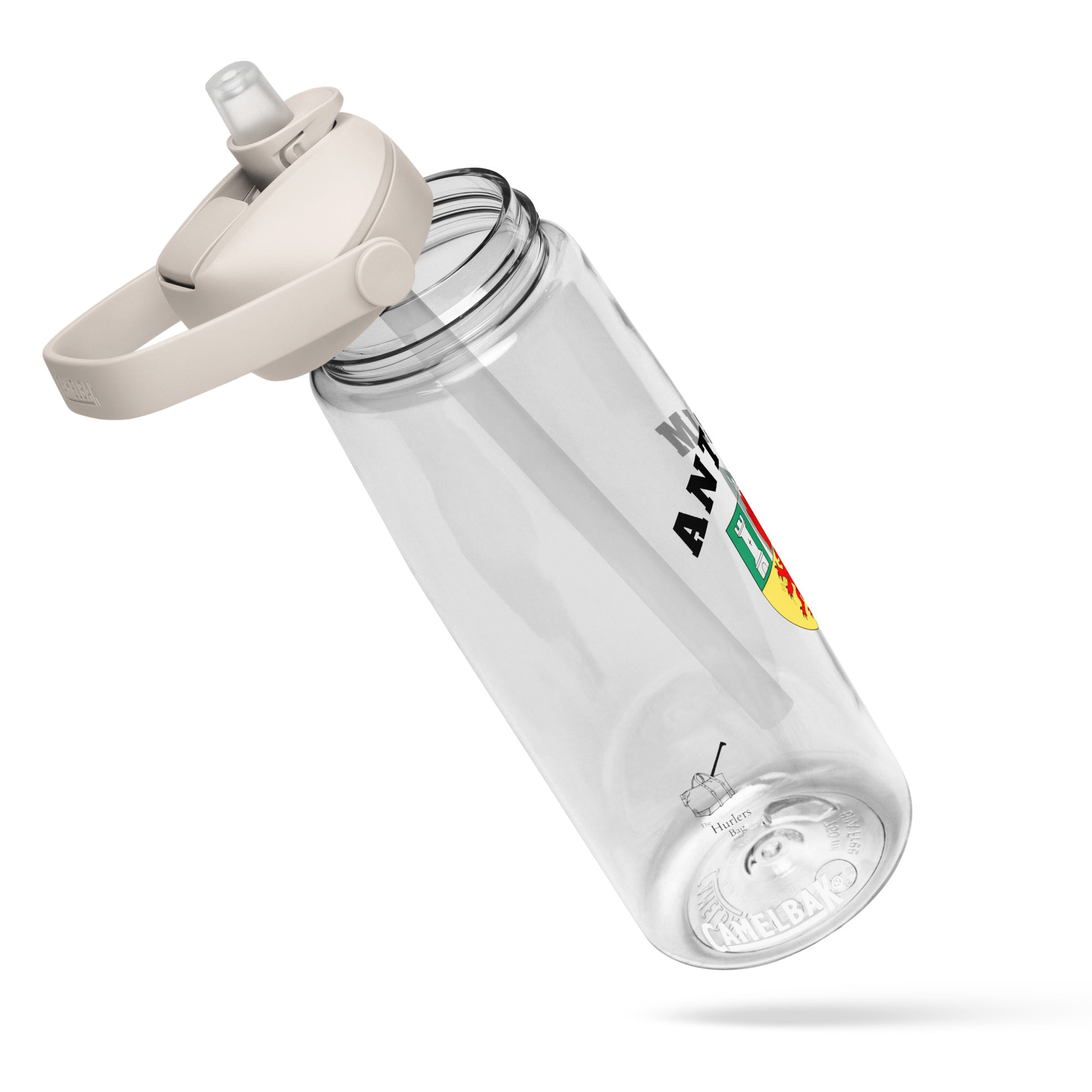 County Antrim–Inspired Flip Straw Water Bottle | Irish Heritage – 739ml (25oz)-The Hurlers Bag