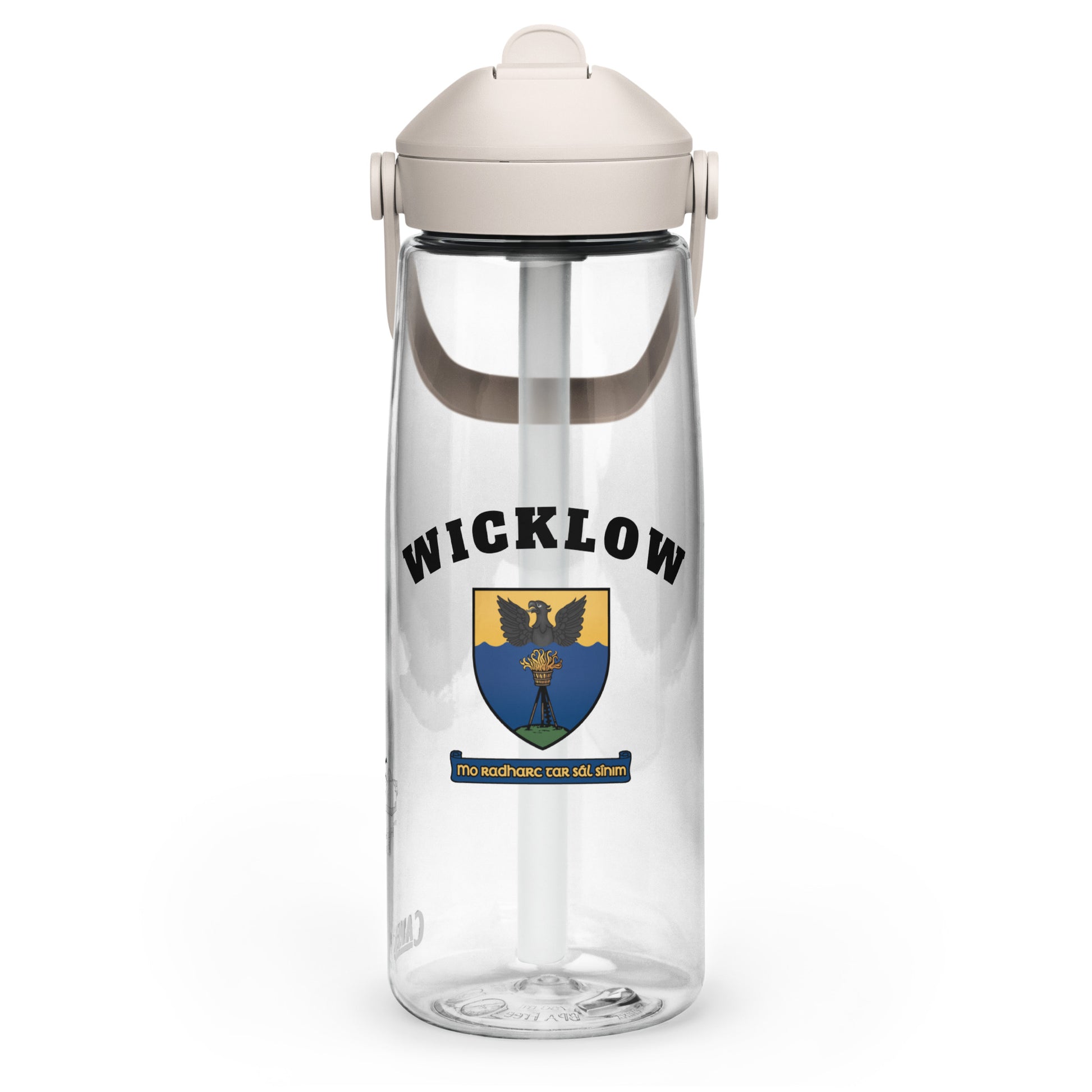 County Wicklow–Inspired Flip Straw Water Bottle | Irish Heritage Collection – 25oz-The Hurlers Bag