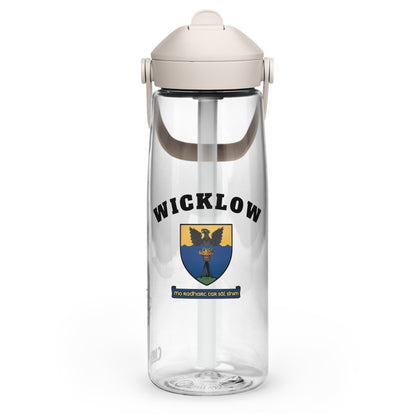 County Wicklow–Inspired Flip Straw Water Bottle | Irish Heritage Collection – 25oz-The Hurlers Bag