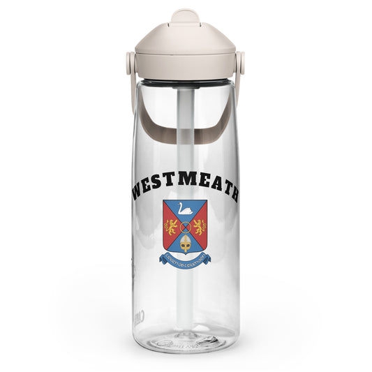 County Westmeath–Inspired Flip Straw Water Bottle | Irish Heritage – 739ml (25oz)-The Hurlers Bag