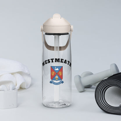 County Westmeath–Inspired Flip Straw Water Bottle | Irish Heritage – 739ml (25oz)-The Hurlers Bag