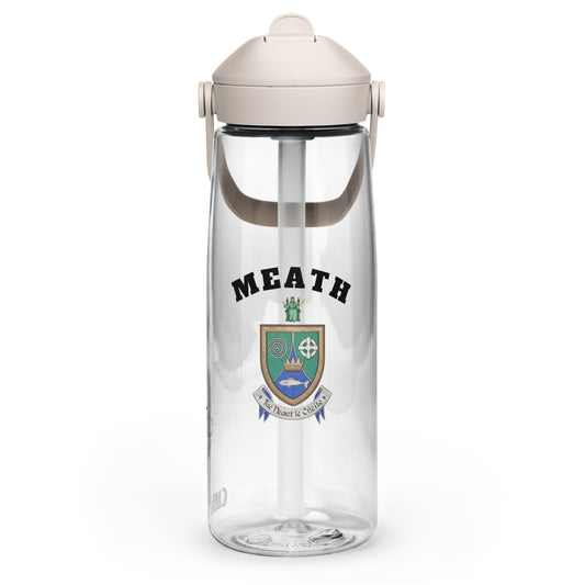 County Meath–Inspired Flip Straw Water Bottle | Irish Heritage – 739ml (25oz)-The Hurlers Bag