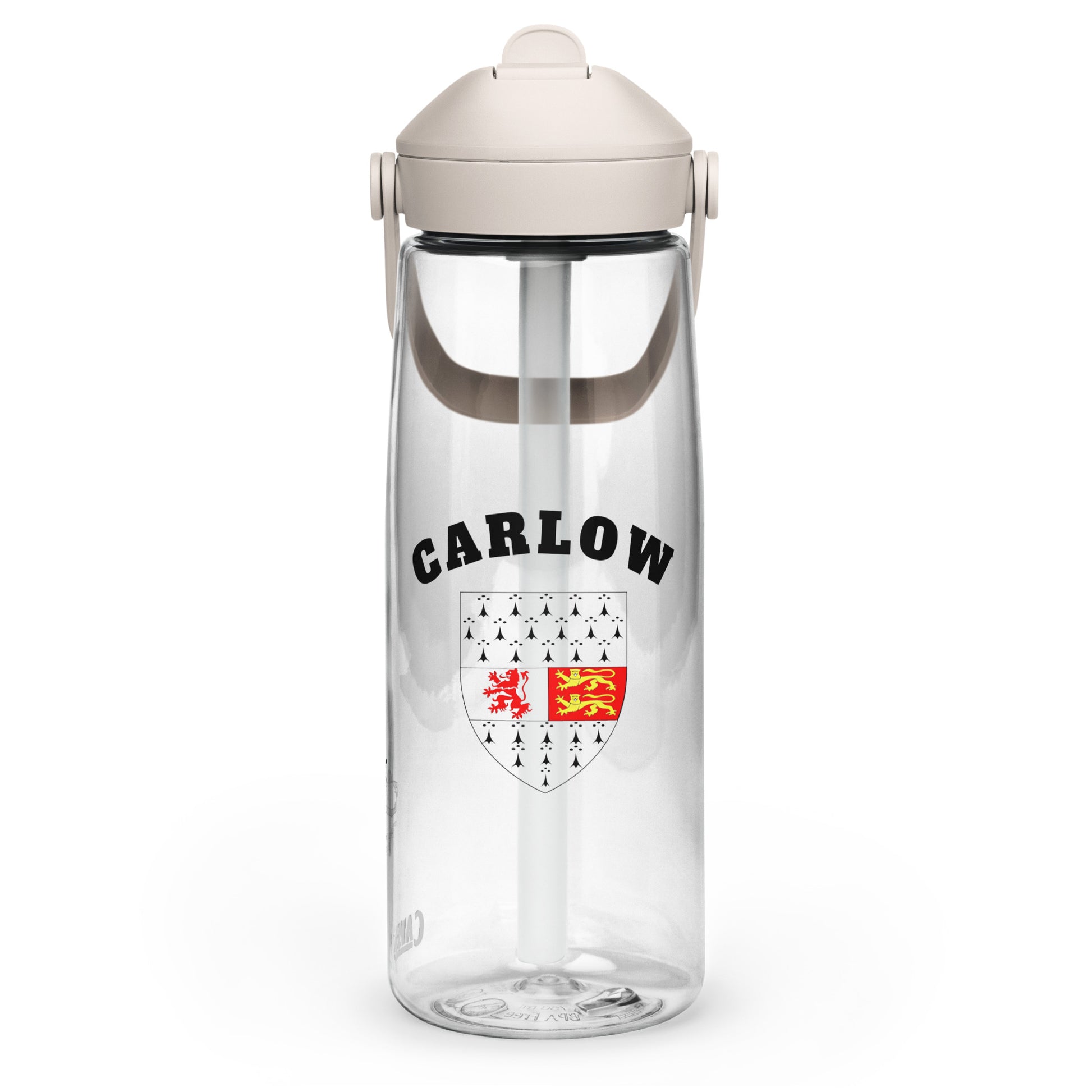 County Carlow–Inspired Flip Straw Water Bottle | Irish Heritage – 739ml (25oz)-The Hurlers Bag