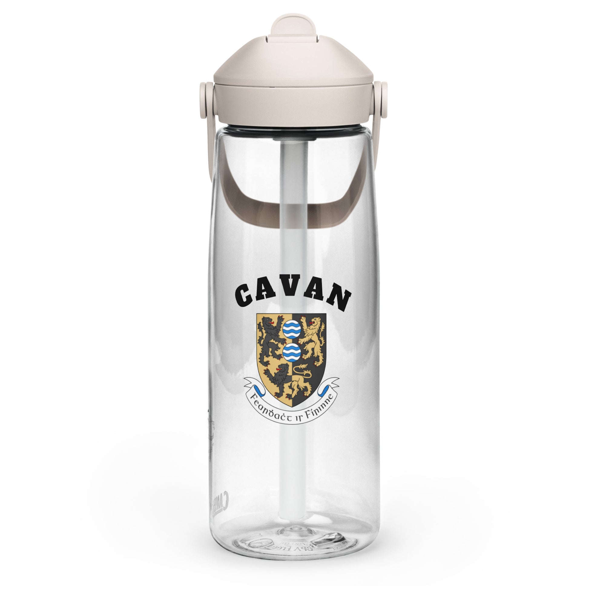 County Cavan–Inspired Flip Straw Water Bottle | Irish Heritage – 739ml (25oz)-The Hurlers Bag